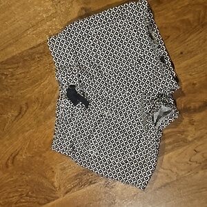Girls Calvin Klein Jeans black and white shorts size 6X